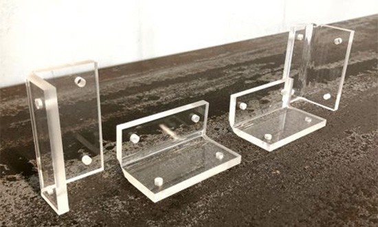 Perspex counter screens