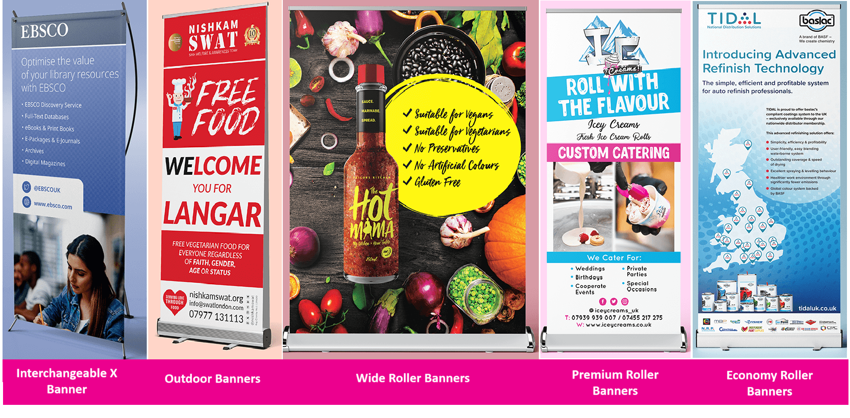 Why Choose VC Print for Your Roller Banners Design?