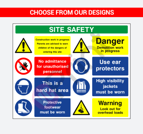 Site Safety Signs
